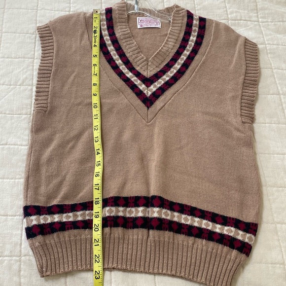 Pendleton 100% Virgin Wool Sweater Vest in Petite Large - Picture 10 of 11